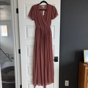 Baltic Born Dusty Rose Maxi Dress